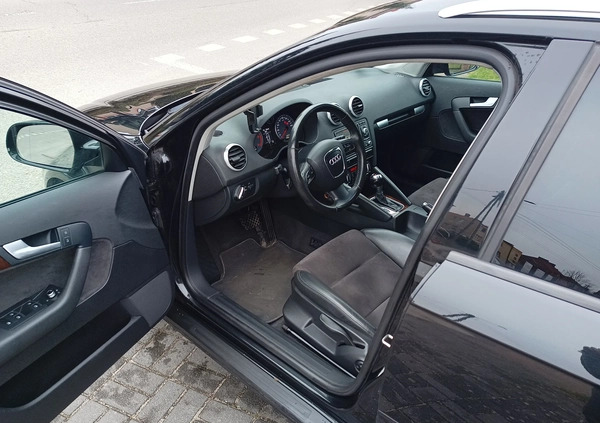 Audi A3 cena 39300 przebieg: 307000, rok produkcji 2012 z Knyszyn małe 46